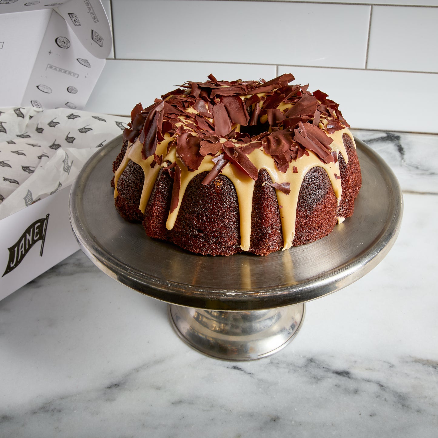 Salted Caramel Fudge Bundt